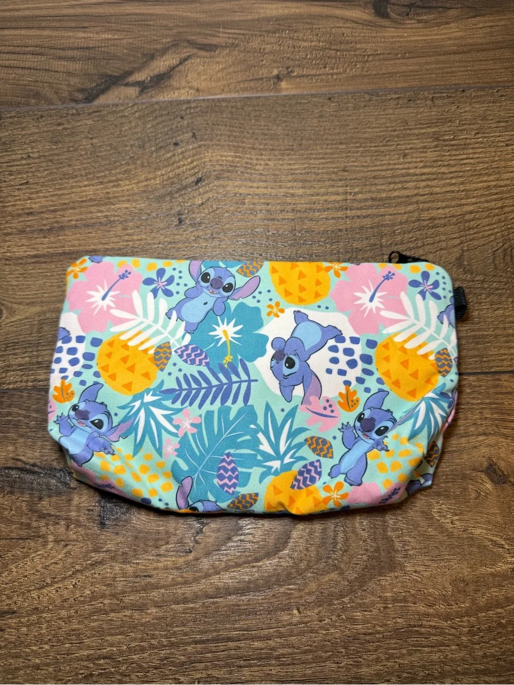 Disney Lilo and Stitch Kids Girls Makeup Pouch Small Zipper Bag,NWOT
